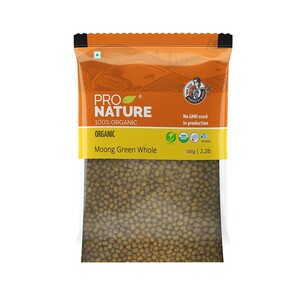 Pro Nature Moong Green Whole 500gm