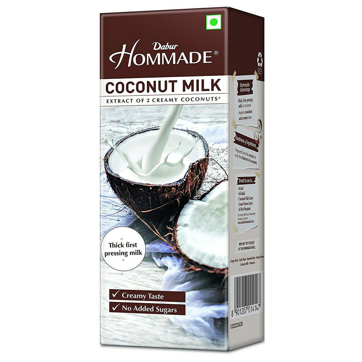 Hommade Coconut Milk 200ml