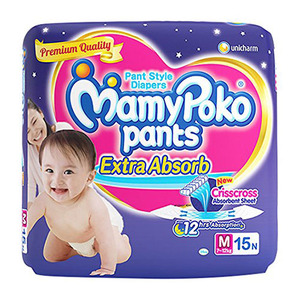 MamyPoko Diapers Medium 7-12kg 12's