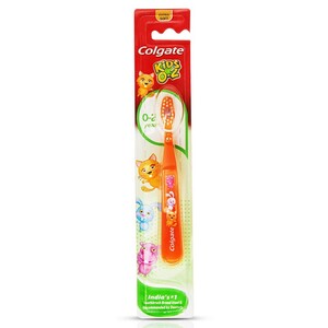 Colgate Toothbrush Kids 0-2 Extra Soft 1's Assorted Colours