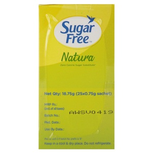 Sugar Free Natura 25 Sachets