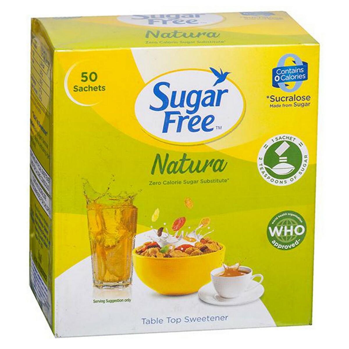 Sugar Free Natura 50 Sachets