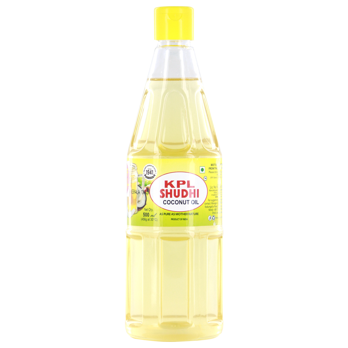KPL Shudhi Coconut Oil Pet Bottle 500ml