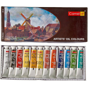 Camlin Artists Oil Colours 20ml 12s 111702