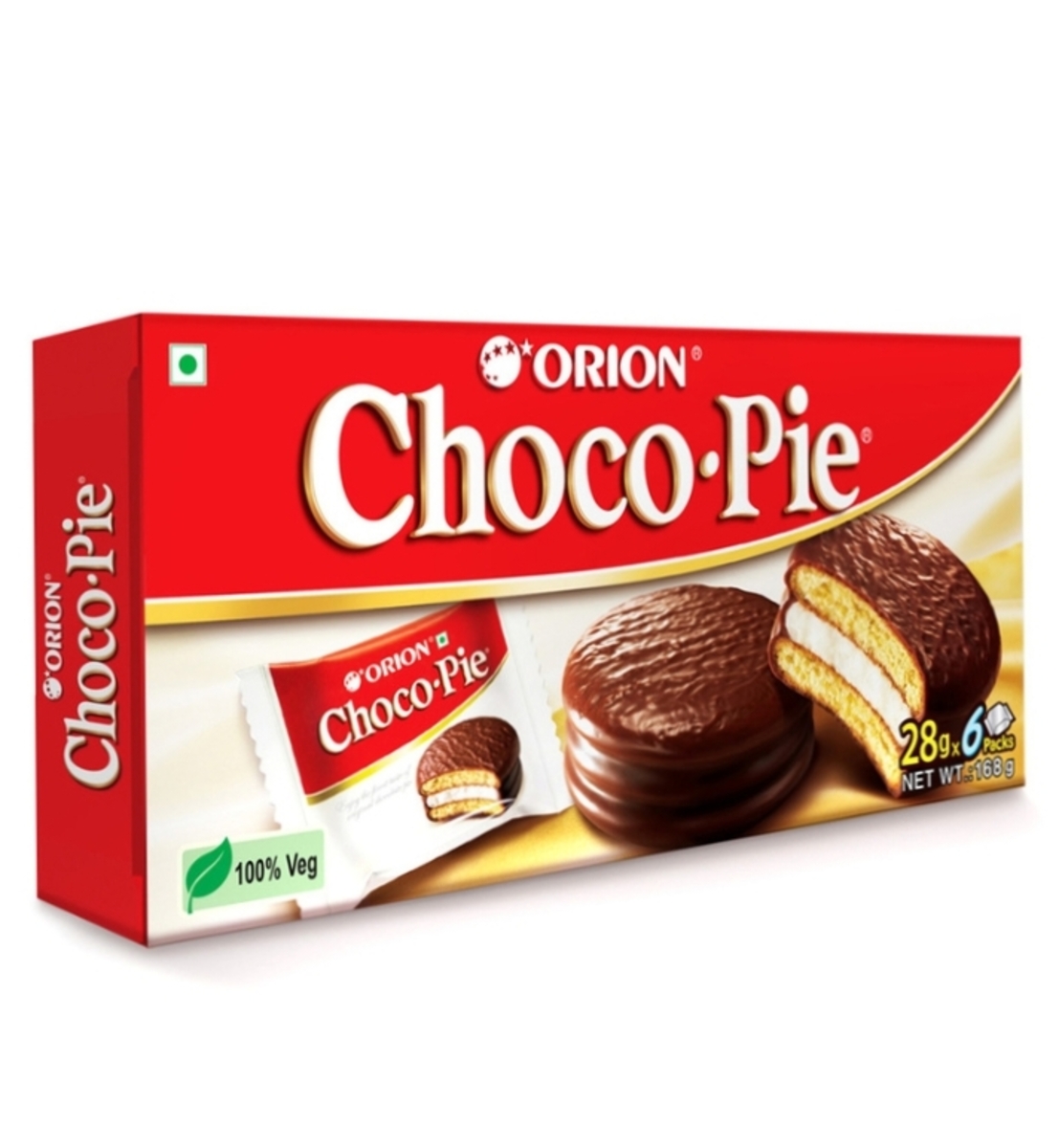Orion Choco Pie 28gm 6's
