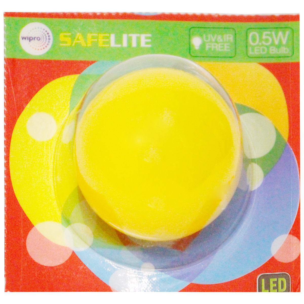 Wipro LED Safelite Yellow 0.5W