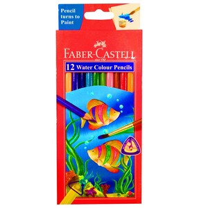 Faber Castell Water Colour Pencil 12Pcs 115512