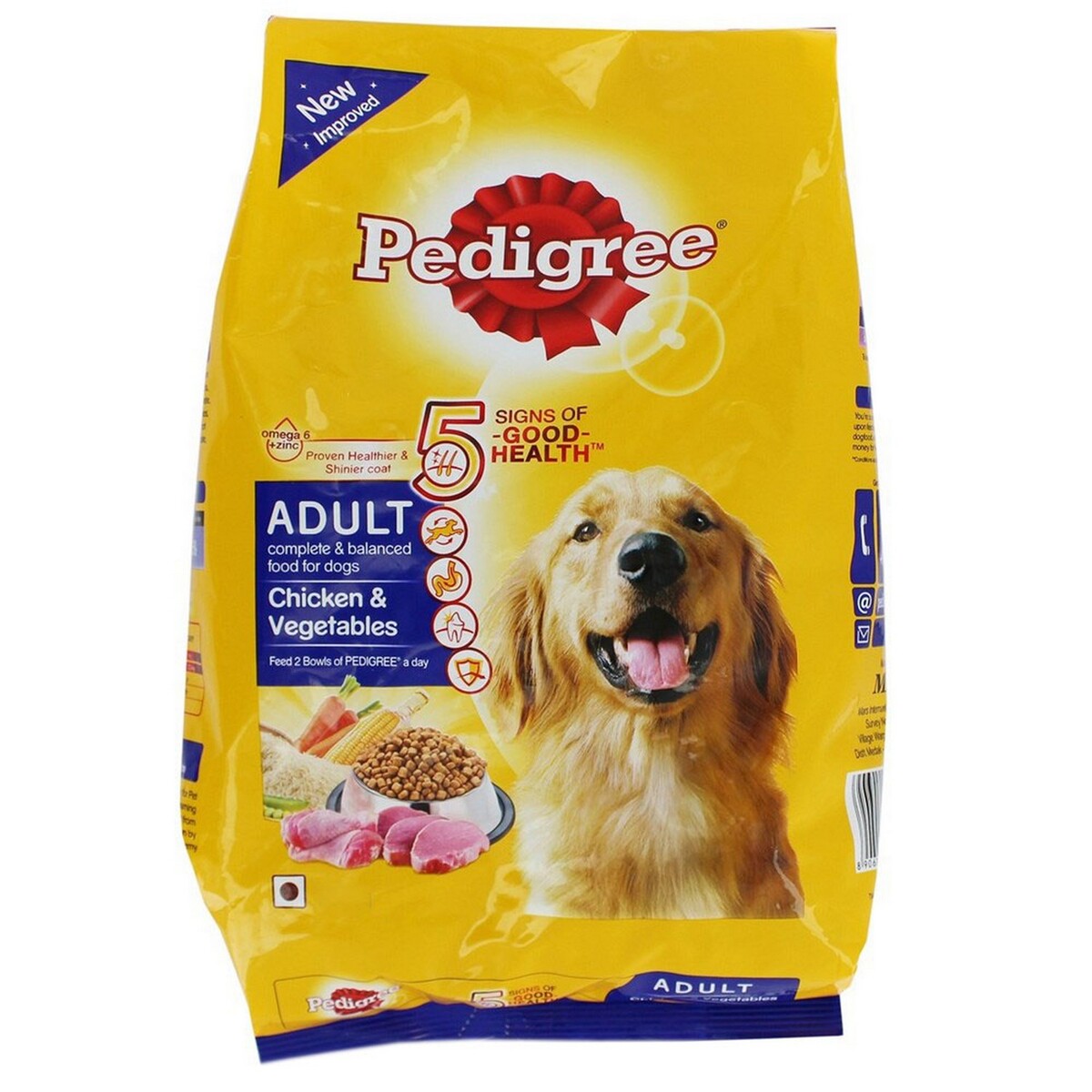 Pedigree Dog Food Adult (Chicken & Vegetable) 400g