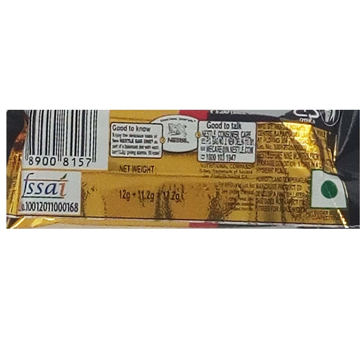 Nestle Chocolate Bar One Count line 12g