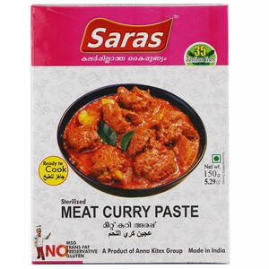 Saras Meat Curry Paste 150g