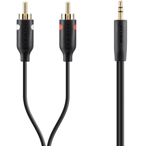 Belkin Mini-Stereo to RCA Cable 3.5mm 2mtr