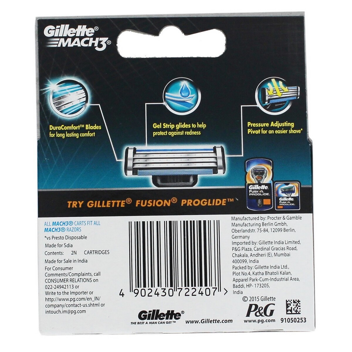 Gillette Cartridge Mach3 2's