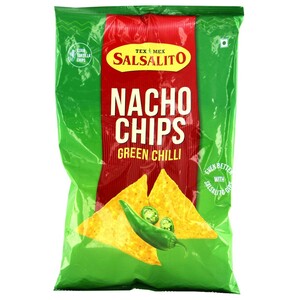 Salsalito Nacho Chips Green Chilli 160g