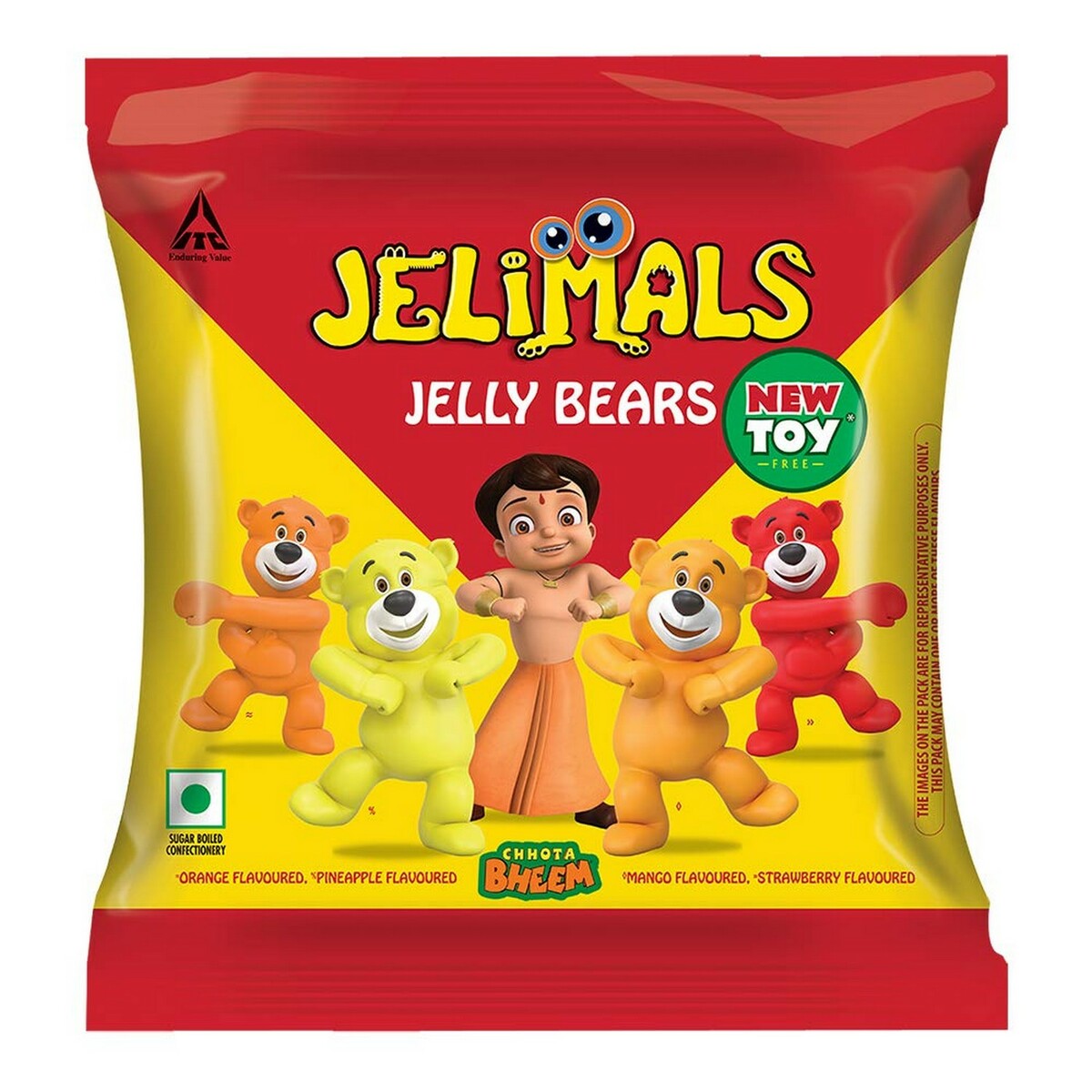 Candy Man Jellicious Jelimals 28gm