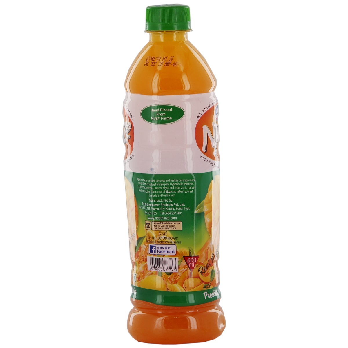 Njuze Real Mango Drink 600ml