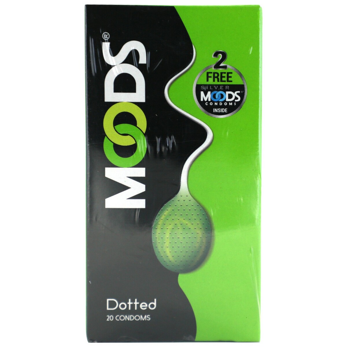 Moods Condom Dotted 20's