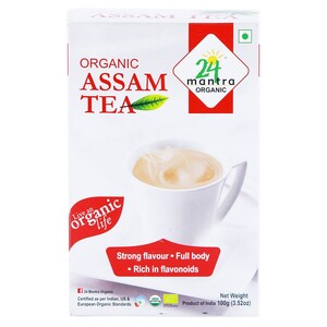24 Mantra Organic Assam Green Tea 100g