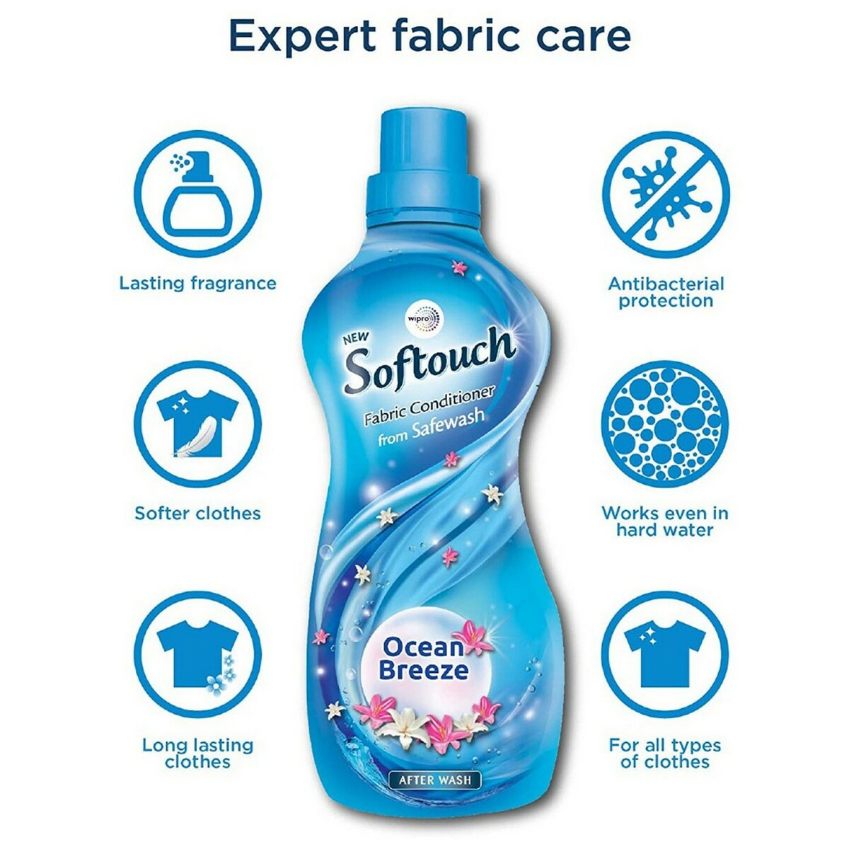 Softouch Fabric Condtioner Ocean Breeze 400ml