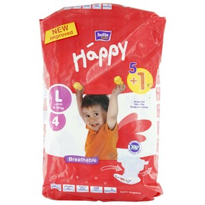 Bella Baby Diapers Large.5's