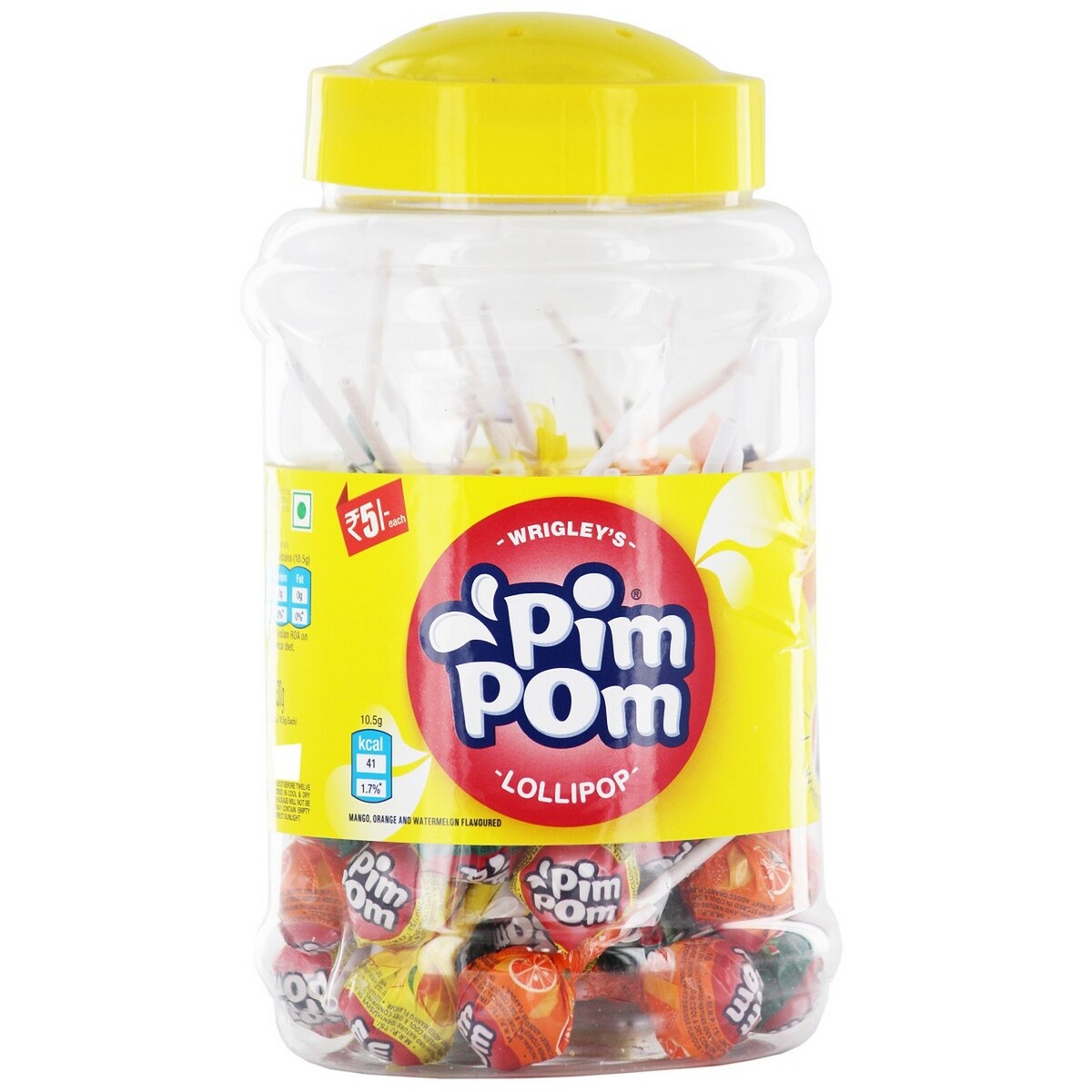 Wrigley's Pimpom Lollipop 630g