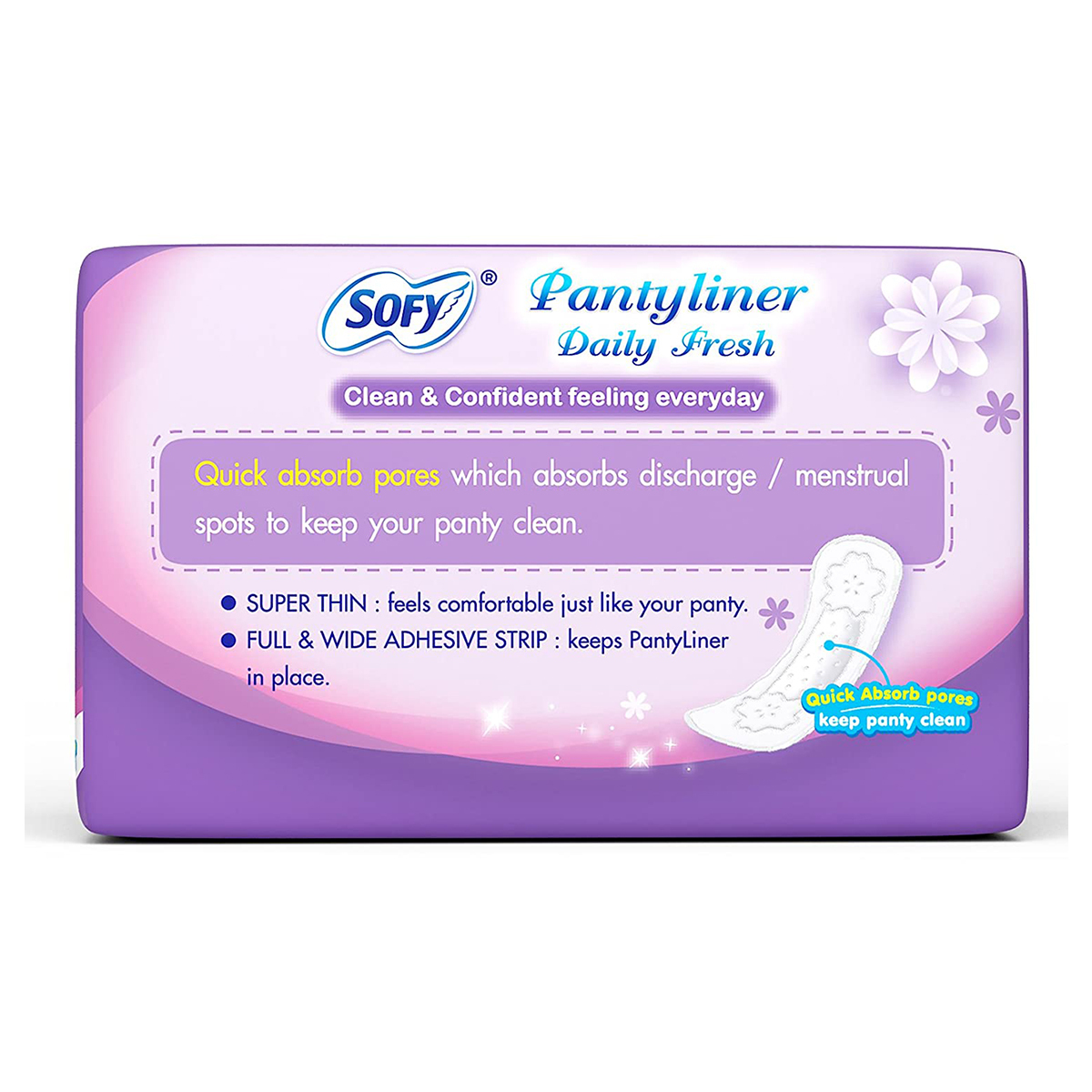 Sofy Panty Liner Daily Fresh 20's