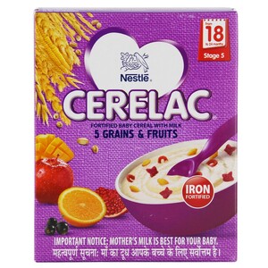 Cerelac Stage-5 Grains & Fruit 300 G