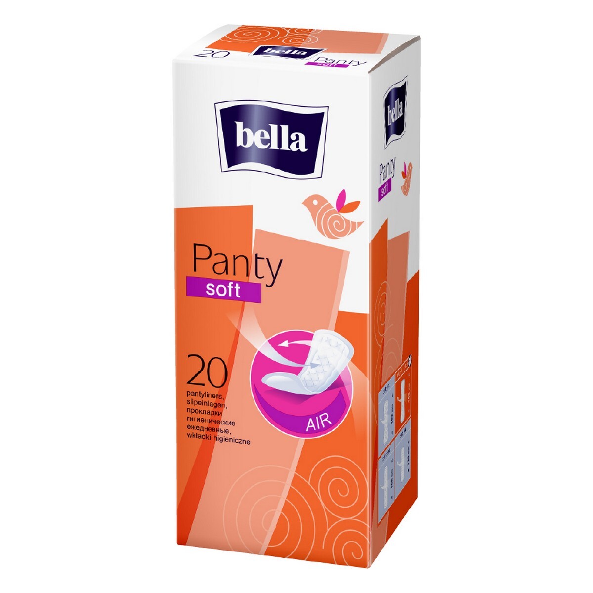 Bella Panty Liner Soft 20's