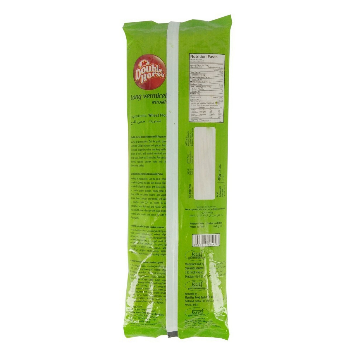 Double Horse Long Vermicelli 400g