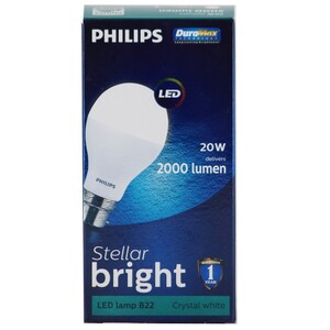 Philips Stellar Bright LED Lamp20W-B22-6500K