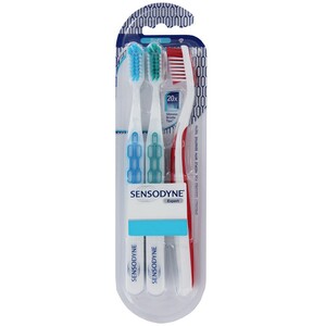 Sensodyne Toothbrush Expert 2+1 Free Assorted Colours