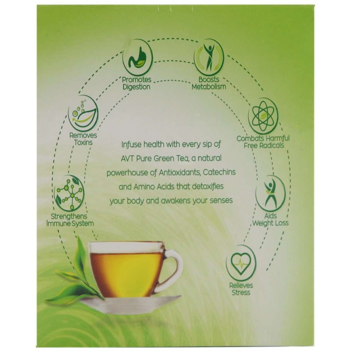 Avt Infuse Life Green Tea Bag 10's