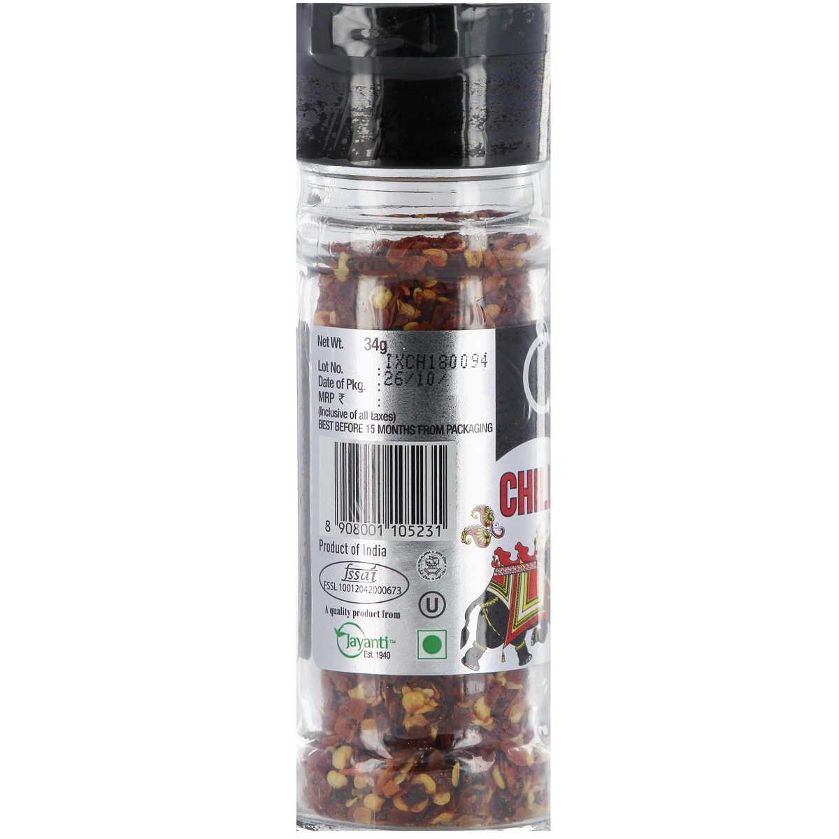 Only Chilli Flakes Tin 50g