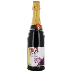 Krave More Red Grape Sparkling Drink 750ml