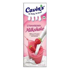 Cavins Milkshake Strawberry 1Litre