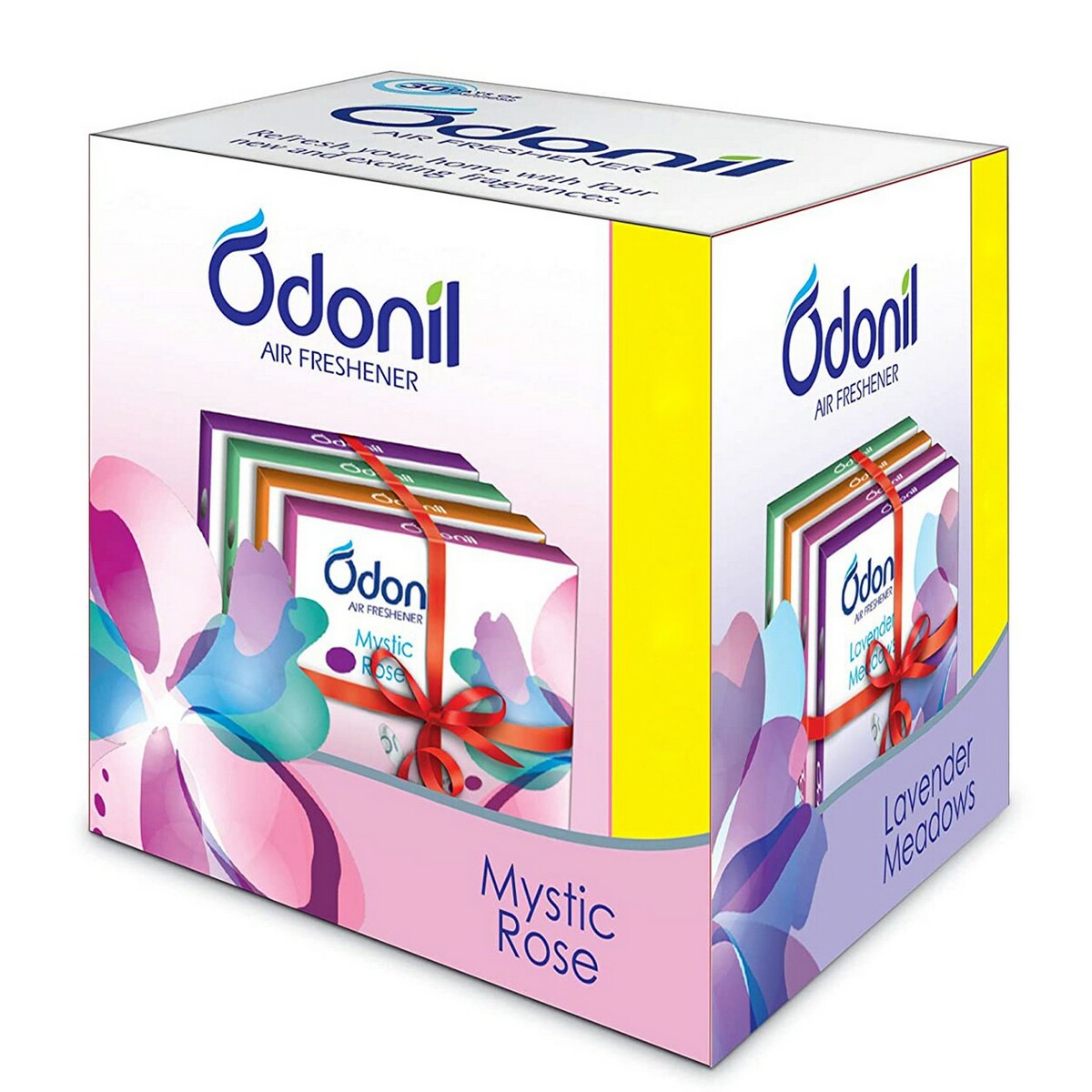 Odonil Air Freshener Block Mystic Rose 75g 3+1 Offer