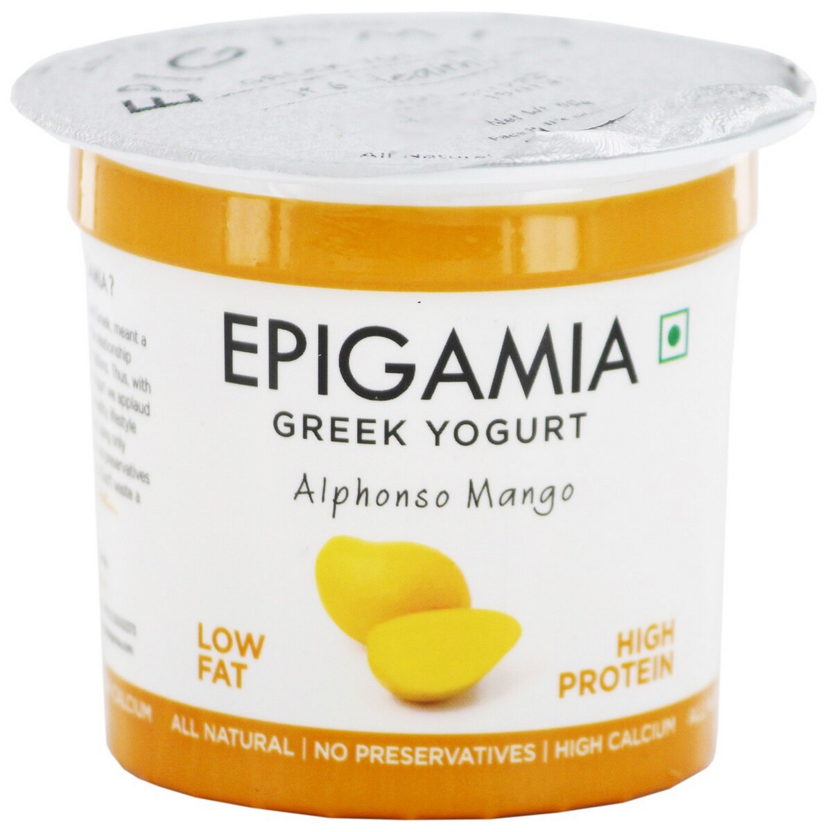 Epigamia Alphonso Mango Greek Yoghurt 90g