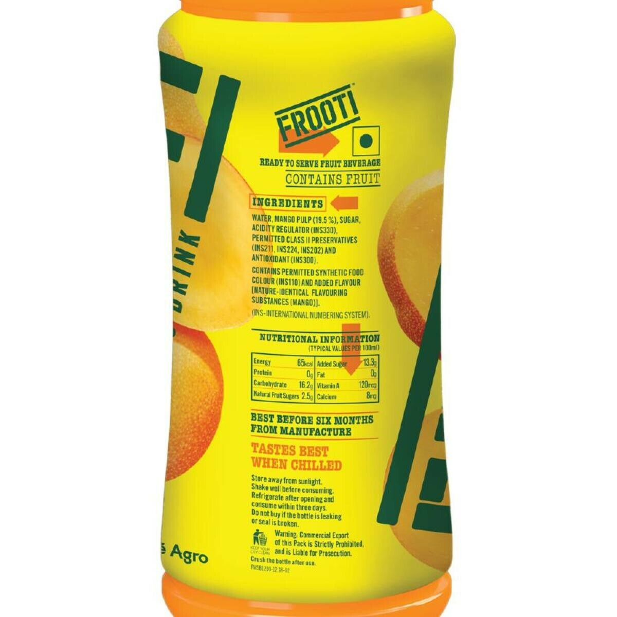 Frooti Mango Drink 1.2Litre