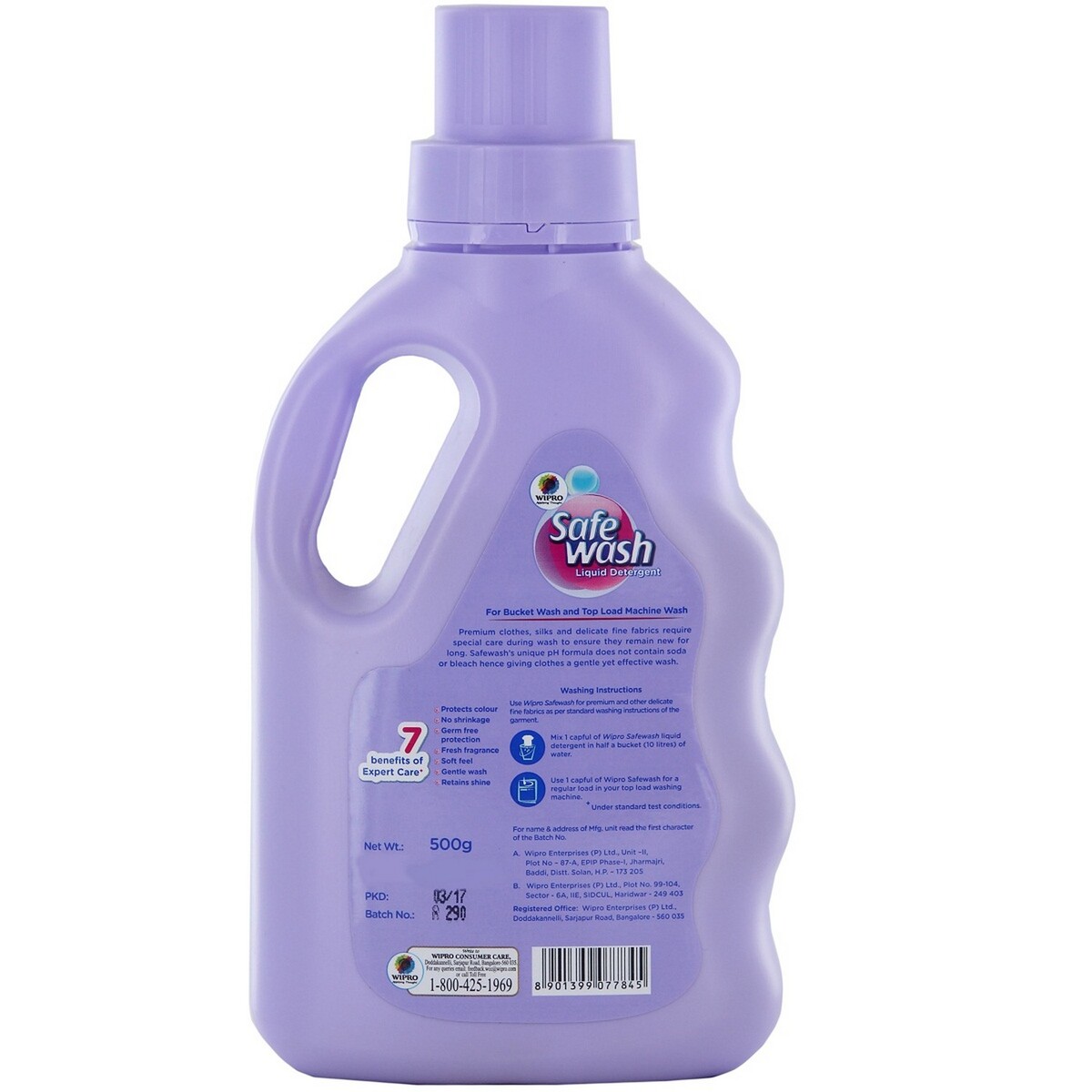 Safe Wash Liquid Detergent 500g