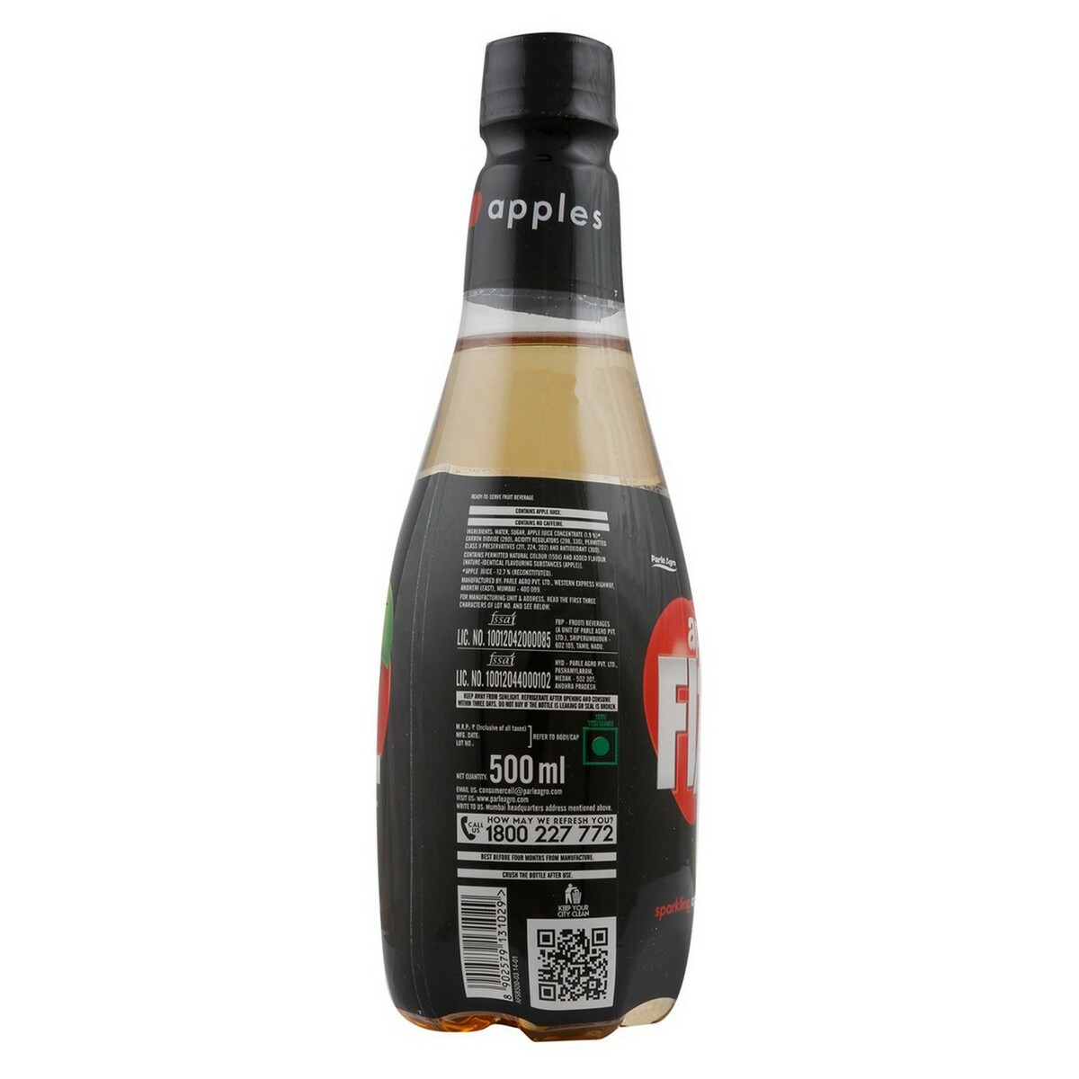 Appy Fizz Fruit Drink Apple Bottle 500ml