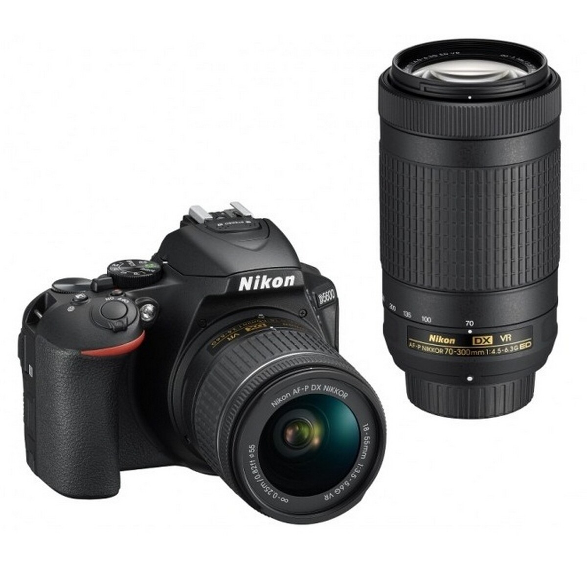 Nikon DSLR Camera D5600 18-55mm+70-300mm Lens