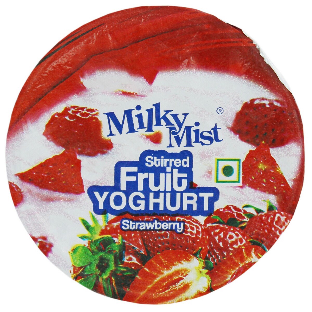 Milky Mist Stirred Fruit Yoghurt Strawberry 100g