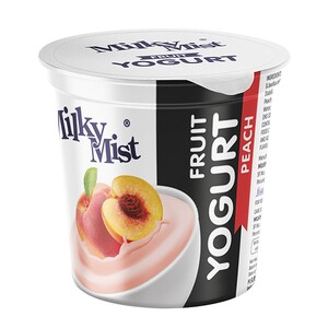 Milky Mist Stirred Fruit Yoghurt Peach 100g