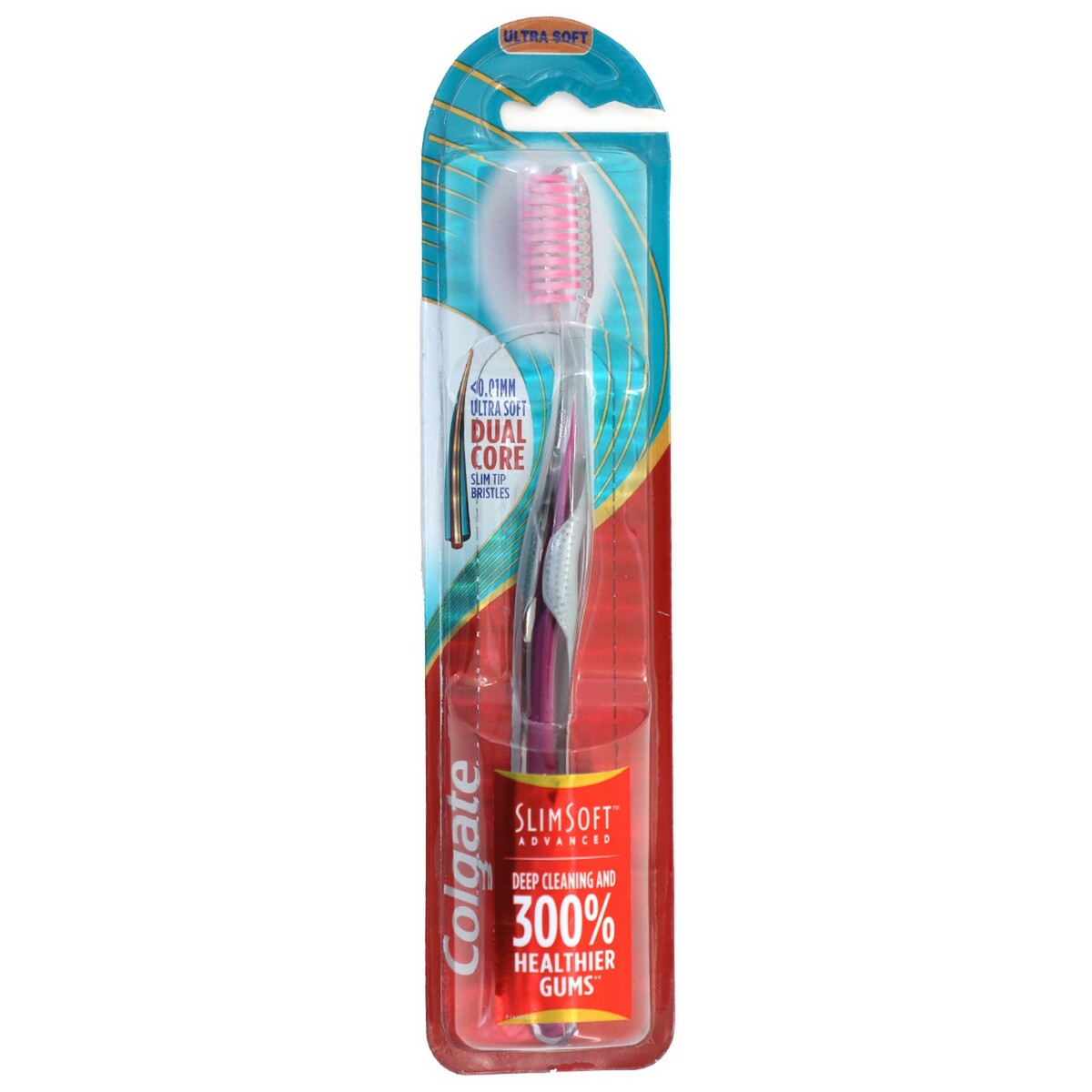 Colgate Toothbrush Slim Soft Advance 1 Pc Assorted Colours