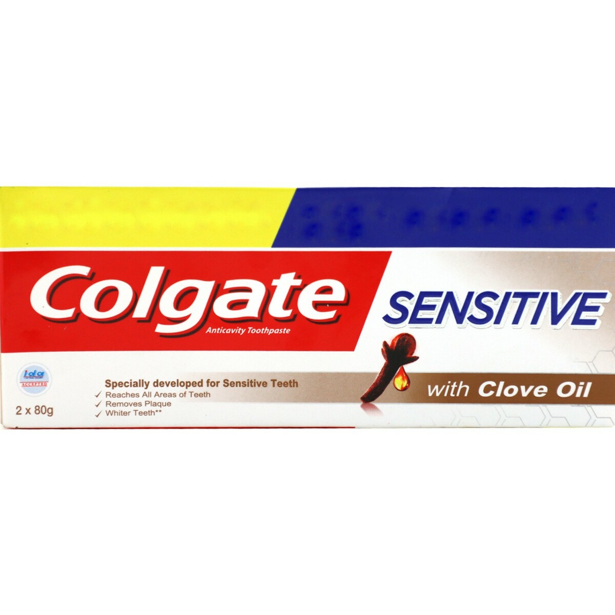 Colgate Toothpaste Sensitive Clove Essence 80g 1+1 Free