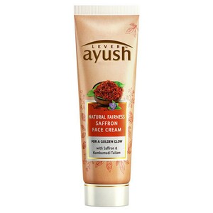 Ayush Face Cream Natural Fairness Saffron 50g