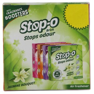Lia Stop-O Stops Odour Jasmine Bouquet 50g 3 + 1 Free