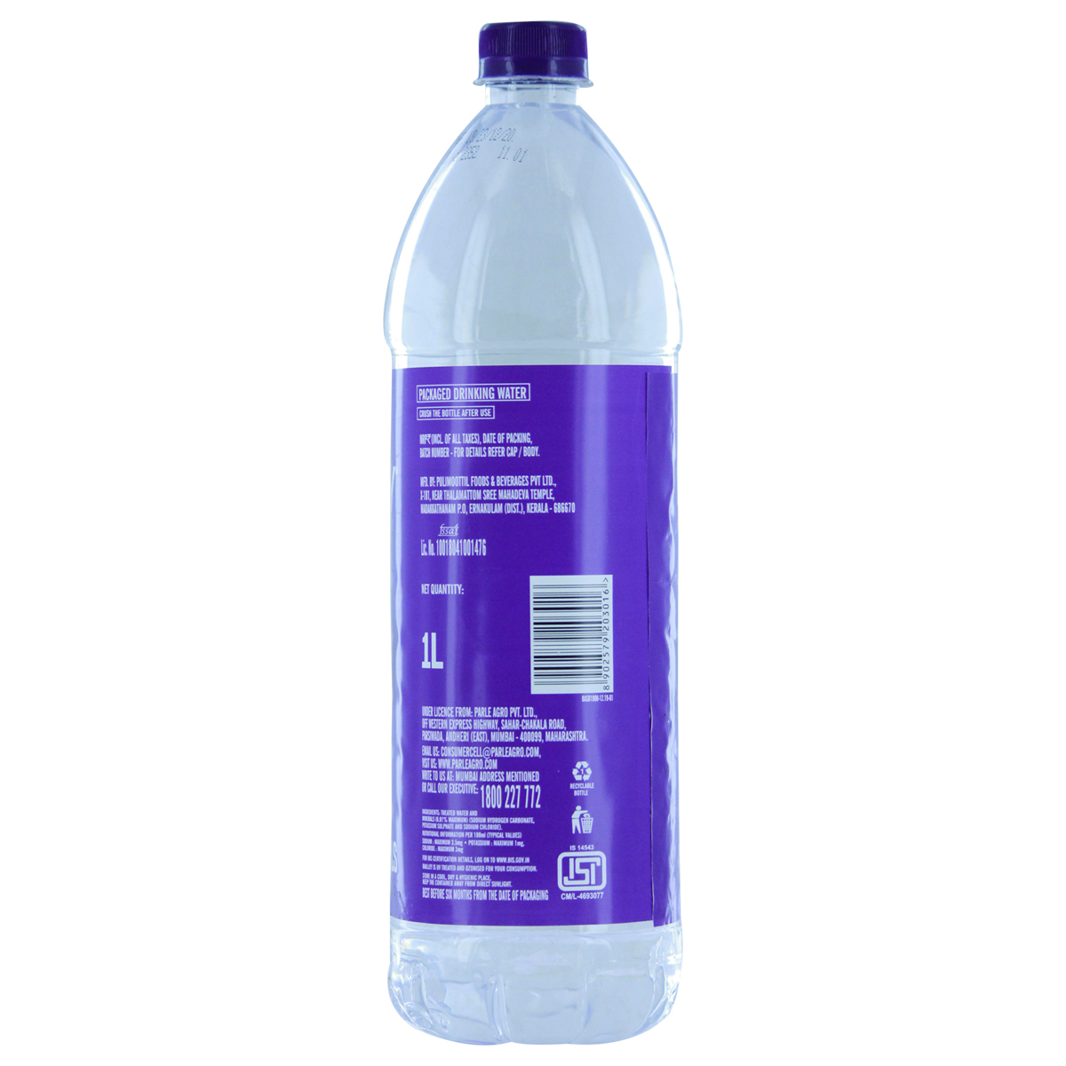 Bailey Mineral Water 1Litre