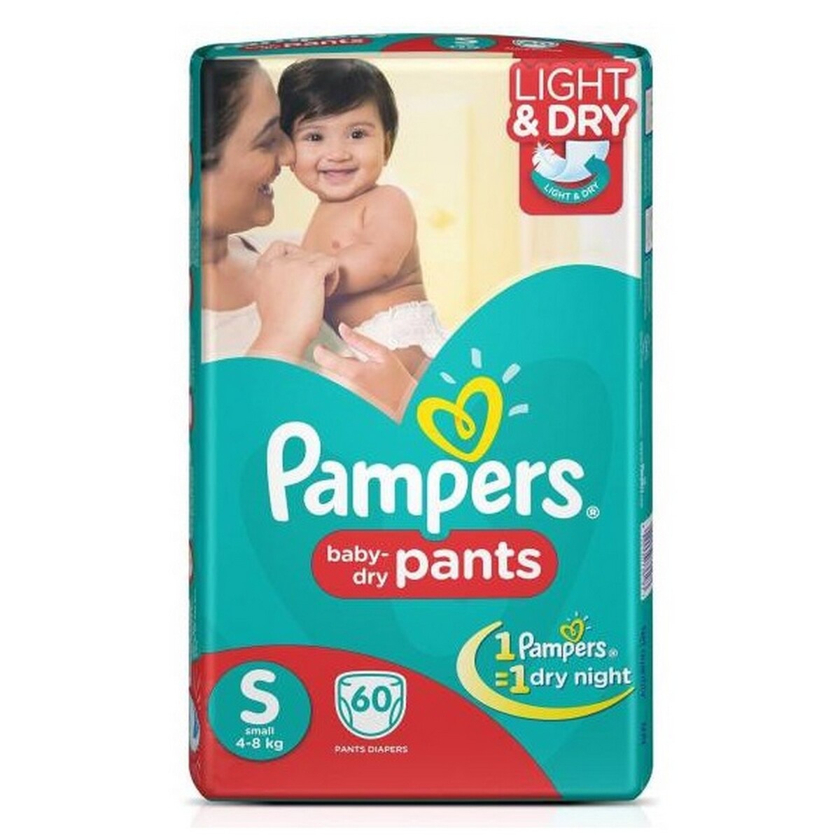 Pampers Pants Small Super Jumbo 52's
