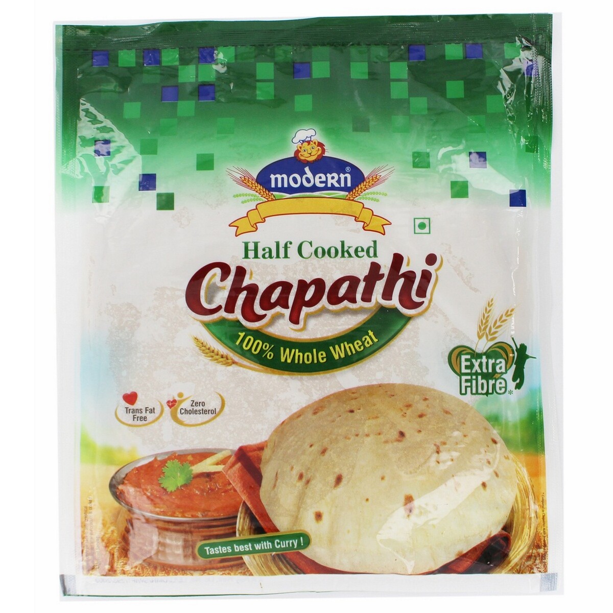 Modern Half Cooked Chapathi 450g 10’s