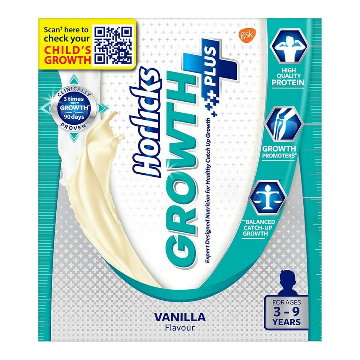Horlicks Growth Vanilla Refill 200g